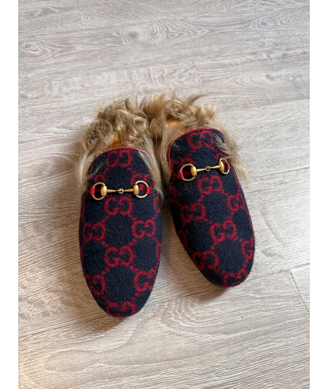 GUCCI Мульти кожаные мюли, фото 2