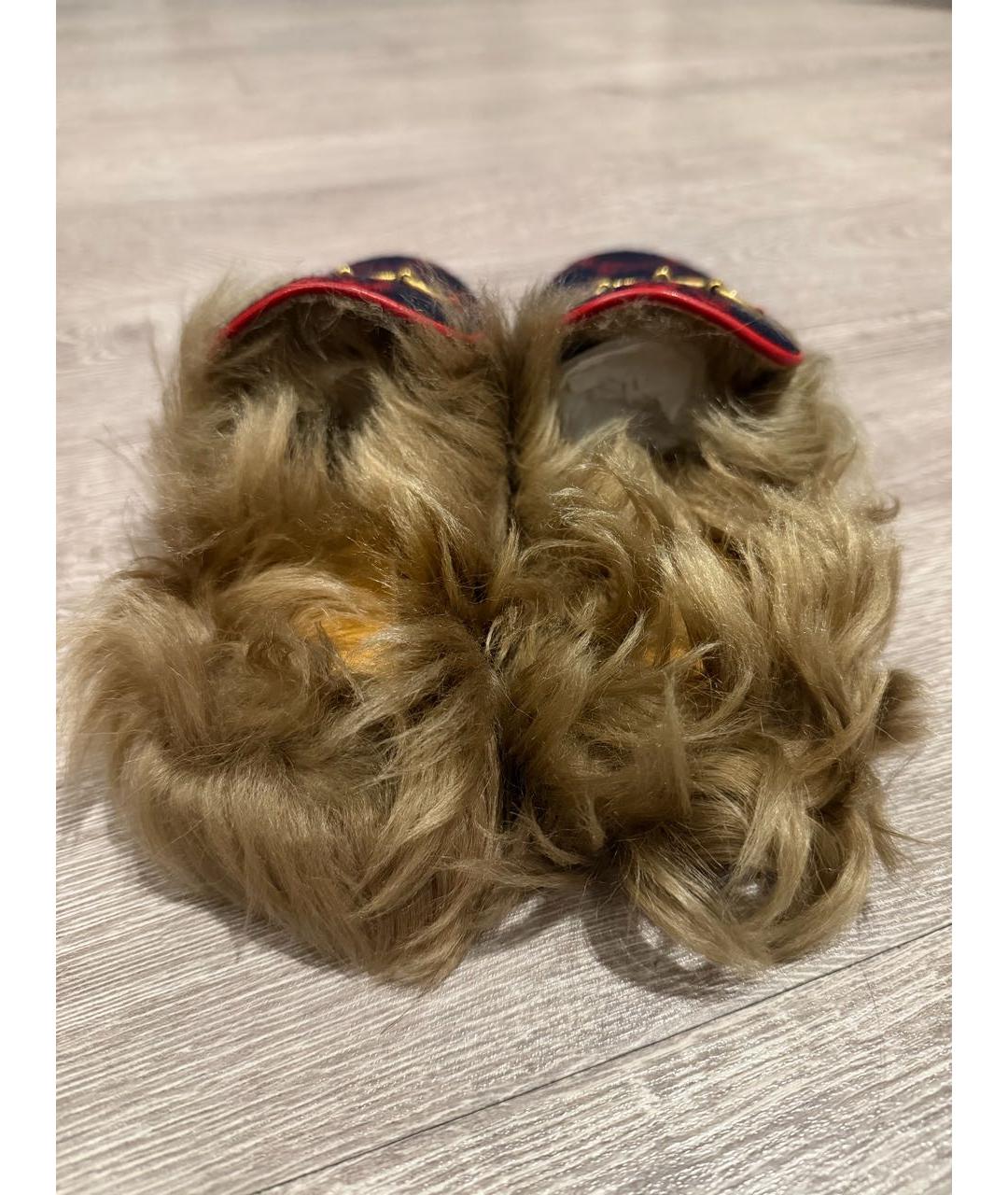 GUCCI Мульти кожаные мюли, фото 5