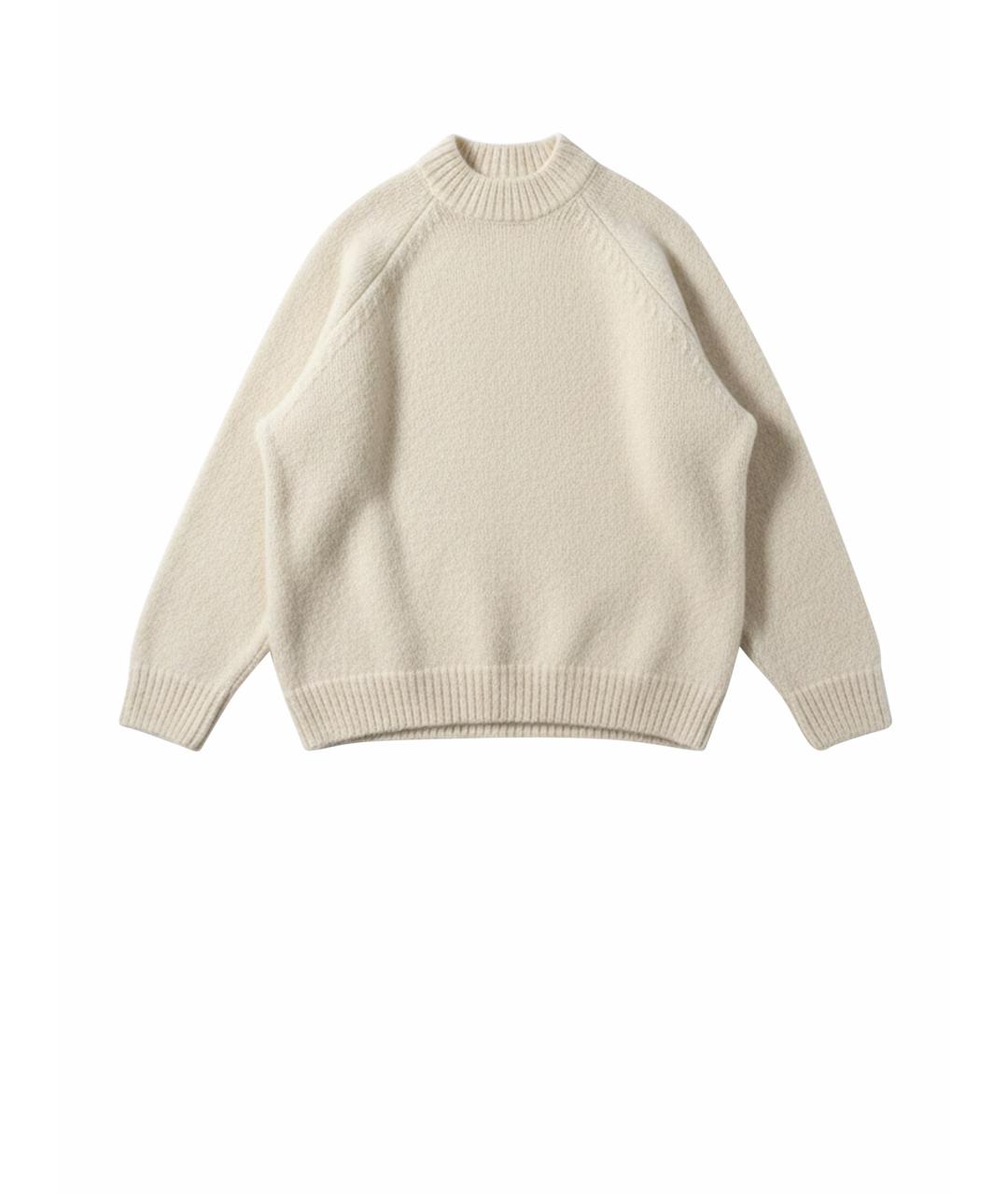 JACQUEMUS Белый шерстяной джемпер / свитер, фото 1