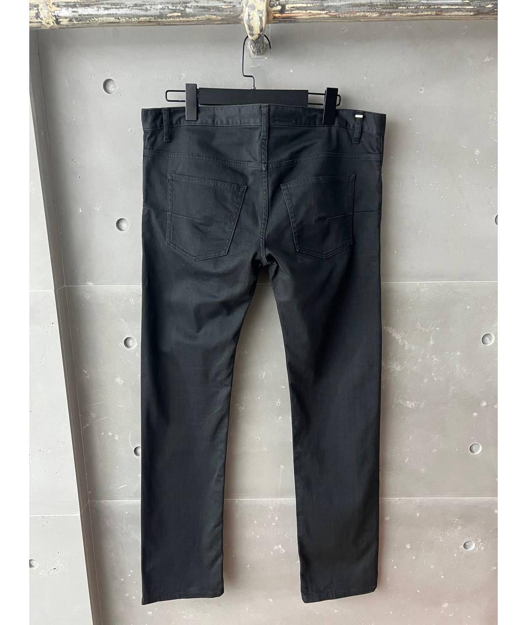 CHRISTIAN DIOR Черные повседневные брюки, фото 2