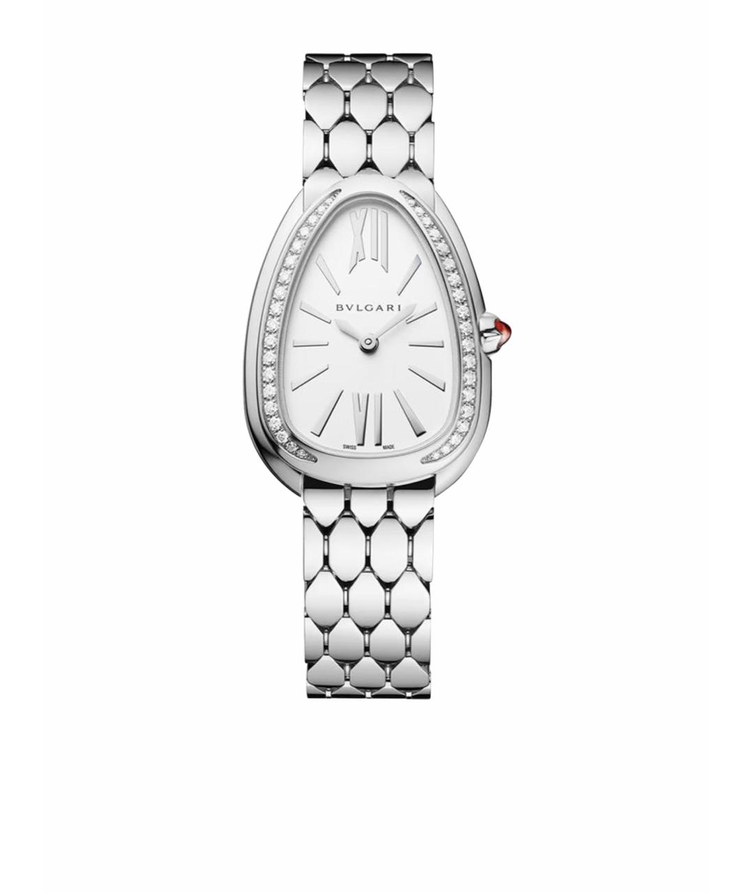 BVLGARI Серебряные металлические часы, фото 1