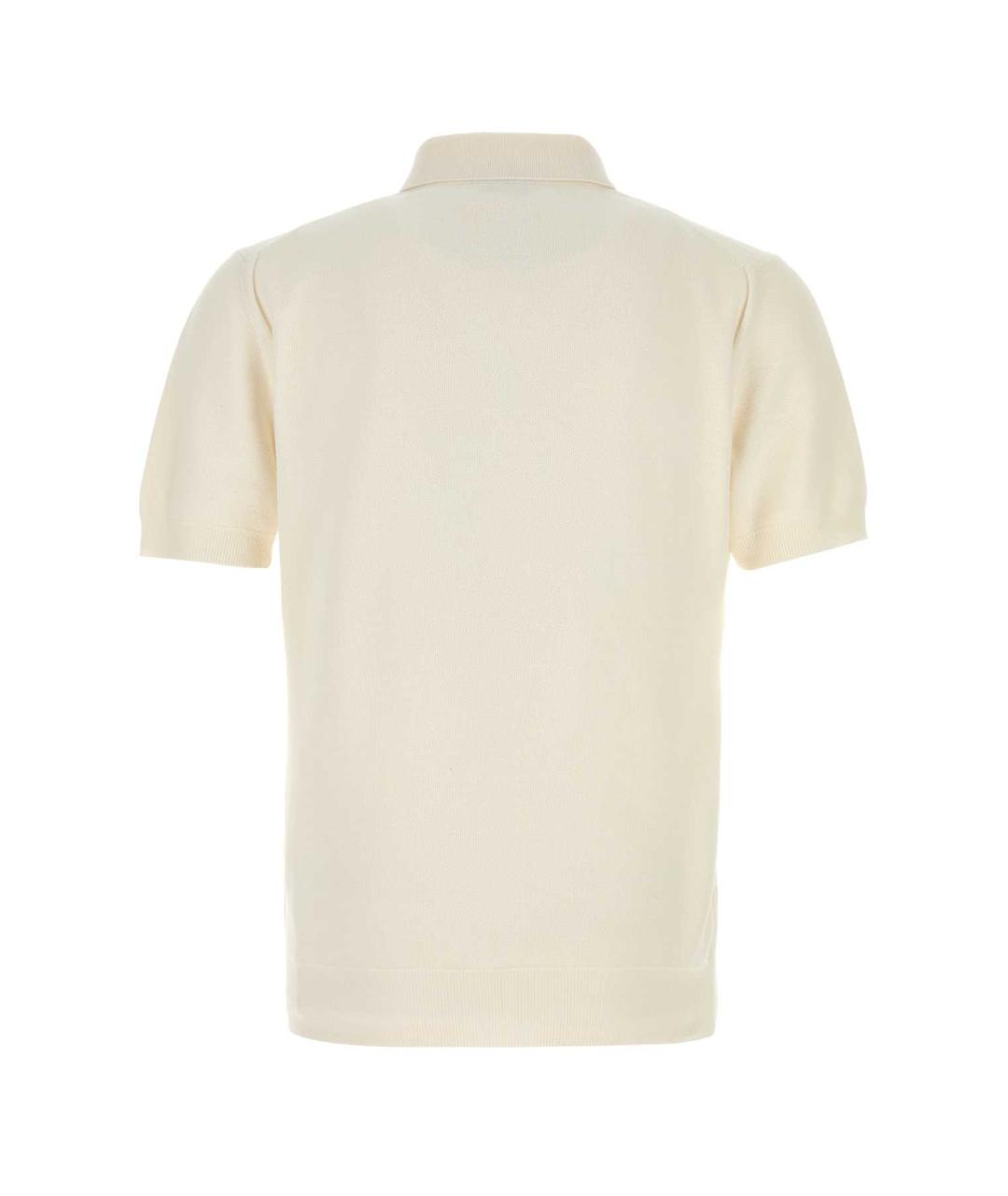TOM FORD Белое поло с коротким рукавом, фото 2
