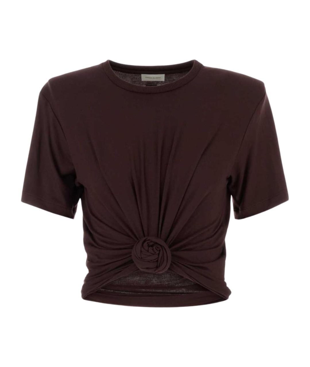 MAGDA BUTRYM Коричневая футболка, фото 1
