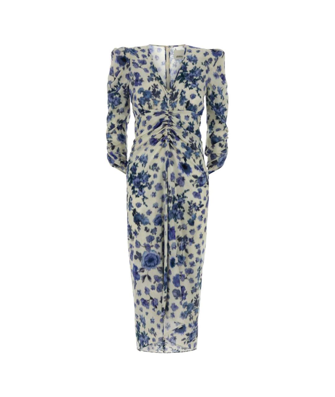 ISABEL MARANT Мульти шелковое платье, фото 1