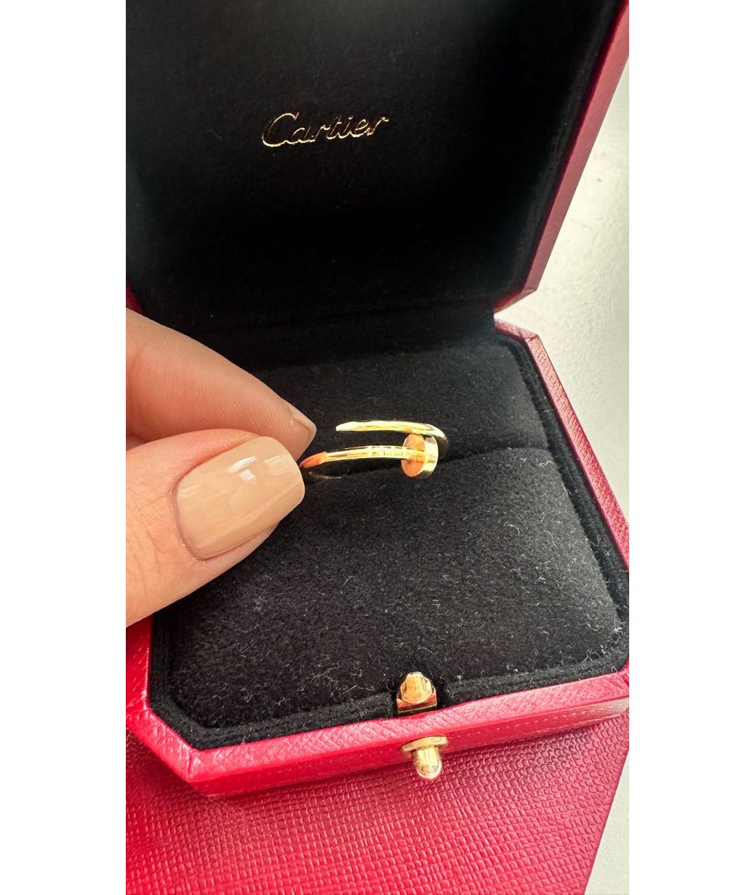 CARTIER Желтое кольцо из желтого золота, фото 5