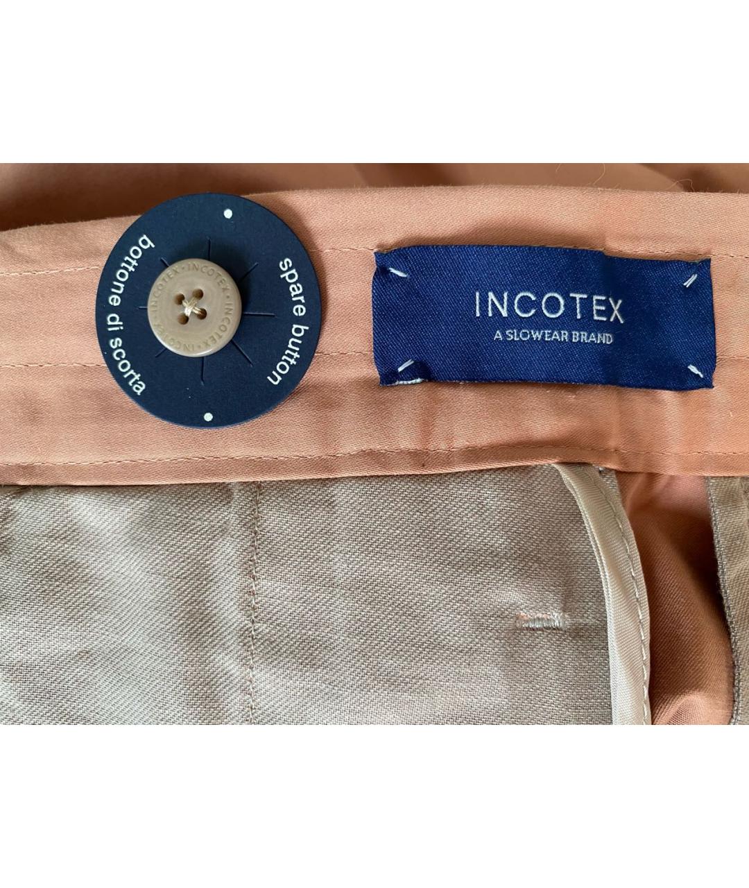 INCOTEX Хлопко-эластановые брюки узкие, фото 7