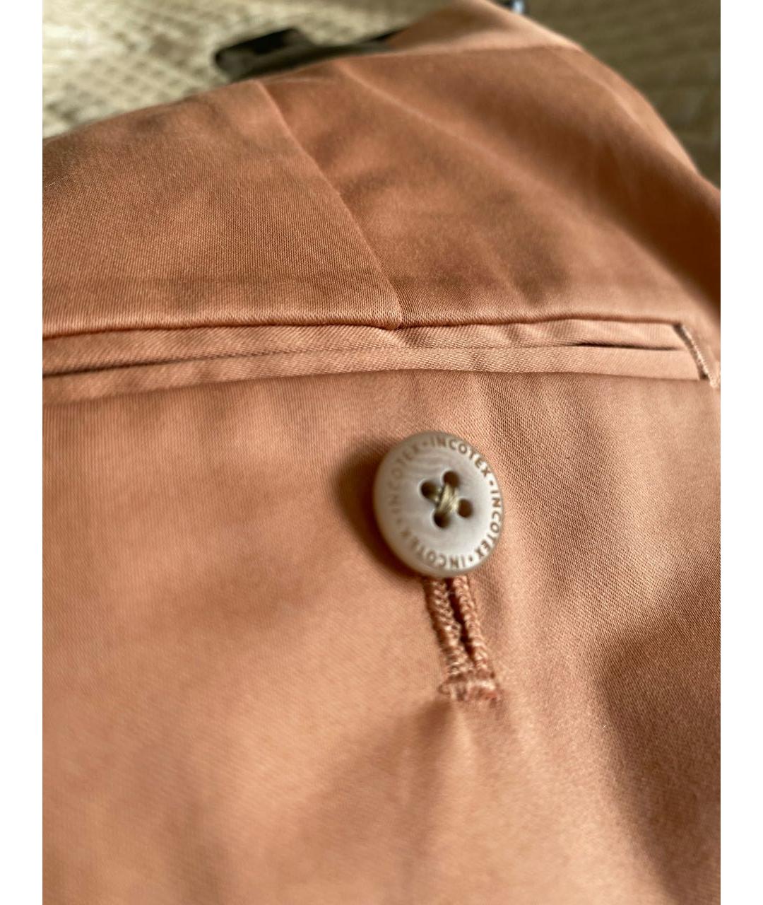 INCOTEX Хлопко-эластановые брюки узкие, фото 5