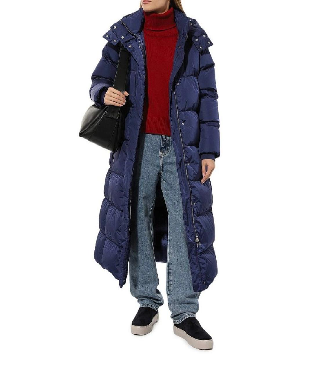ADD Темно-синий пуховик, фото 3