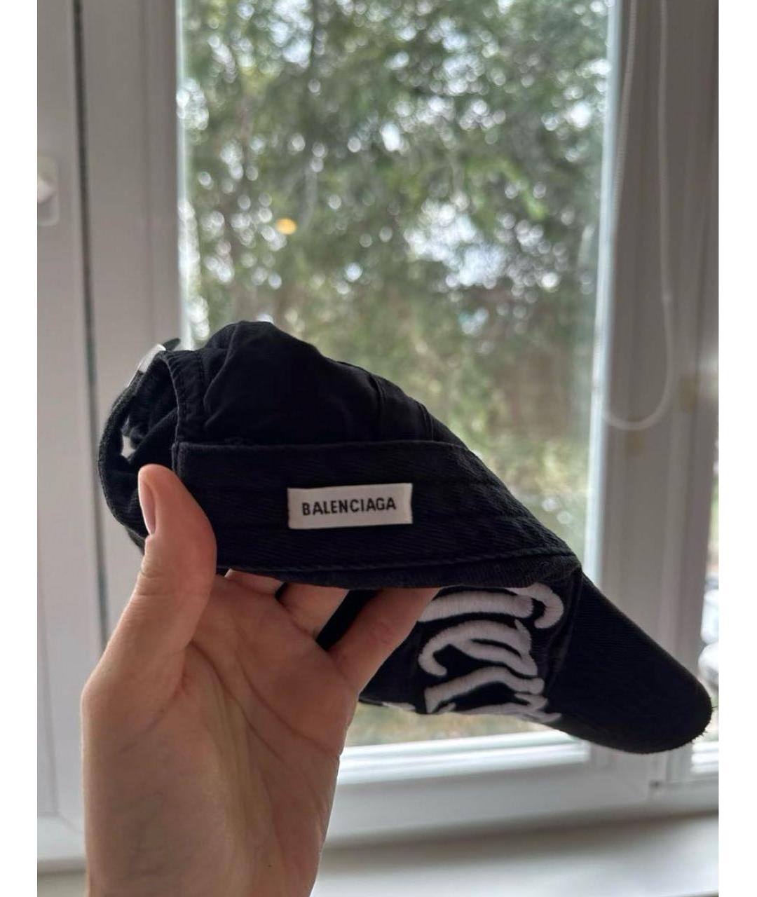 BALENCIAGA Серая хлопковая кепка, фото 7