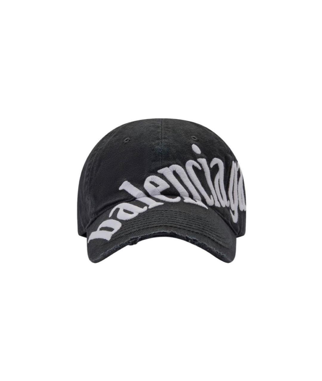 BALENCIAGA Серая хлопковая кепка, фото 8