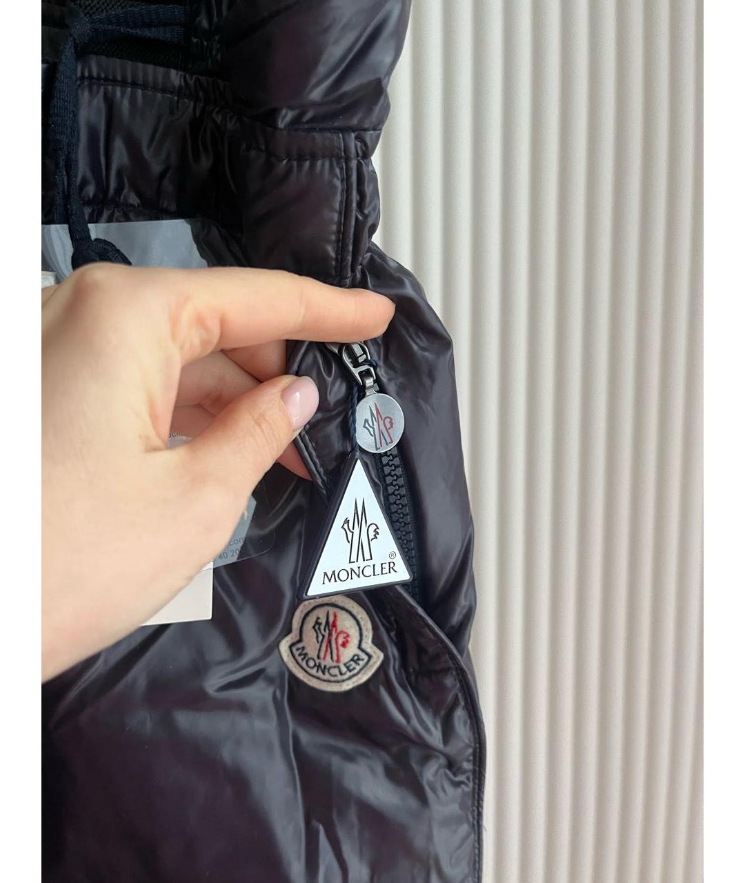 MONCLER Темно-синие брюки и шорты, фото 4