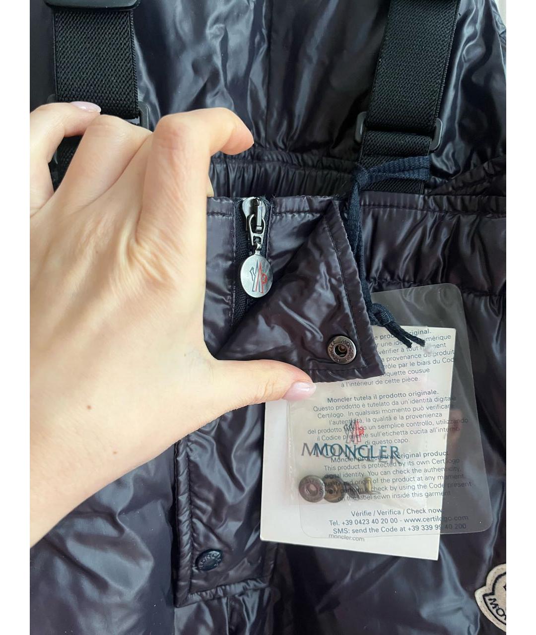 MONCLER Темно-синие брюки и шорты, фото 6