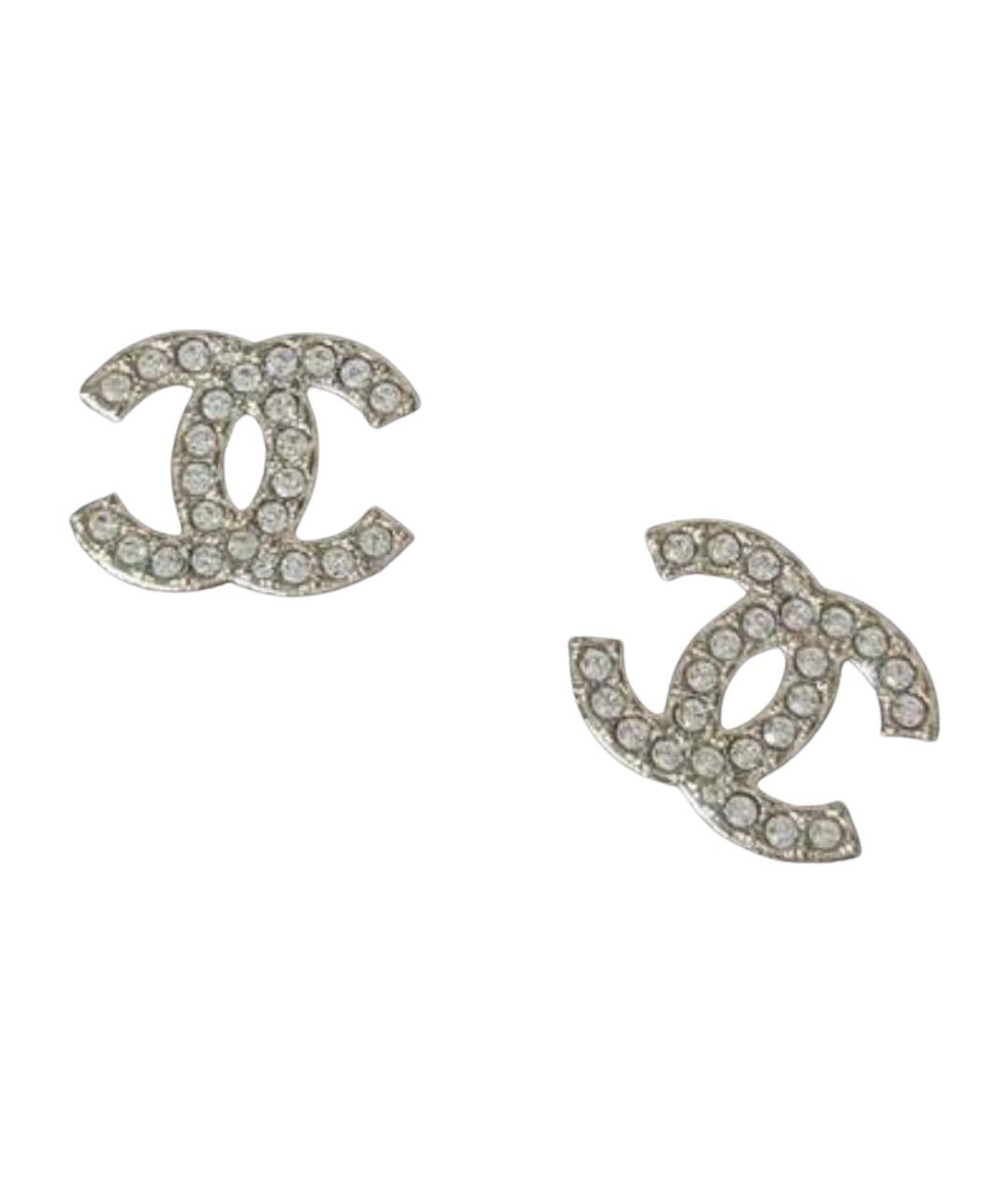 CHANEL Серебряные серебряные серьги, фото 1