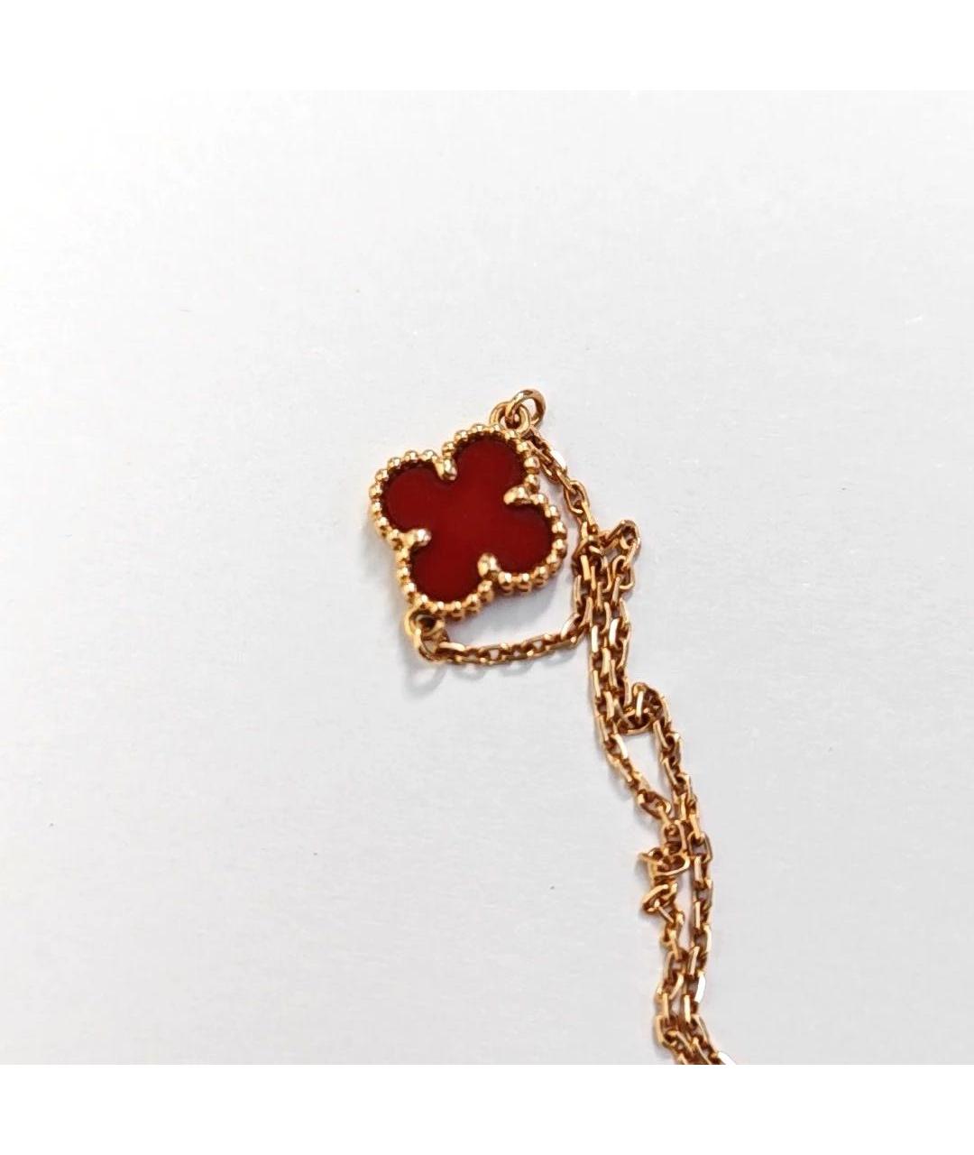 VAN CLEEF & ARPELS Бордовый браслет, фото 3