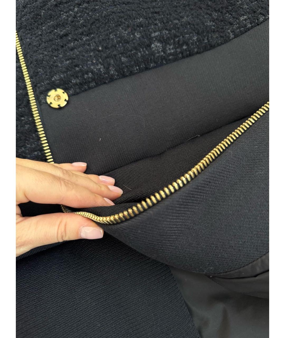 MONCLER Темно-синее пальто, фото 4