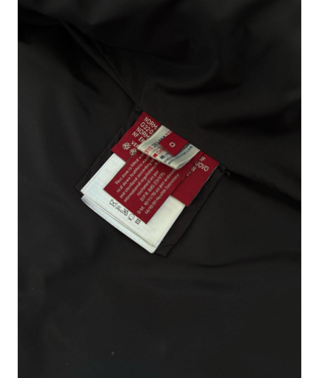 MONCLER Темно-синее пальто, фото 5