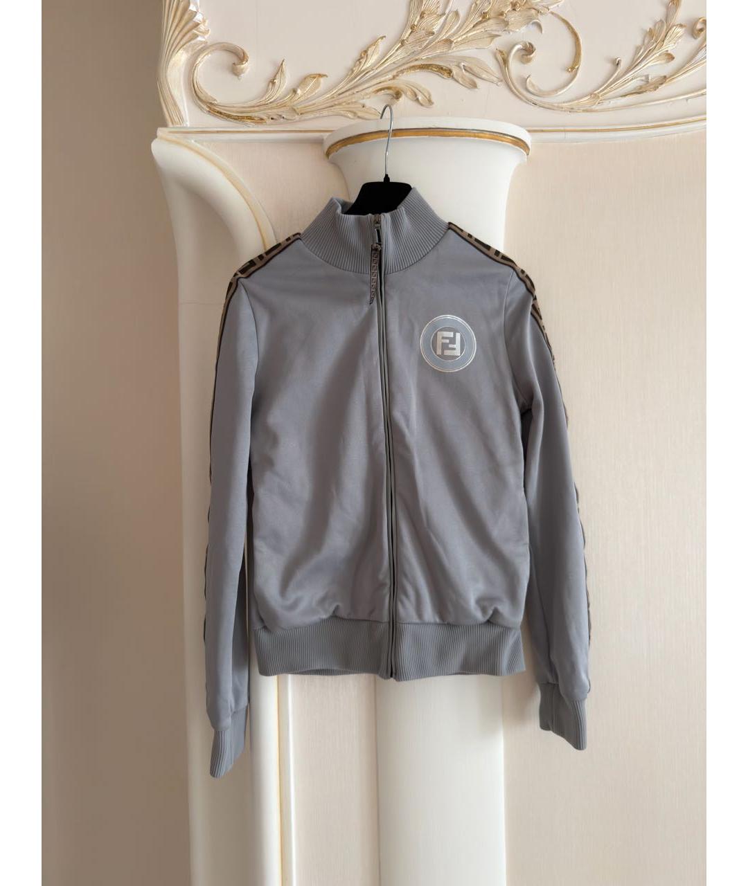 FENDI Серый полиэстеровый спортивные костюмы, фото 5