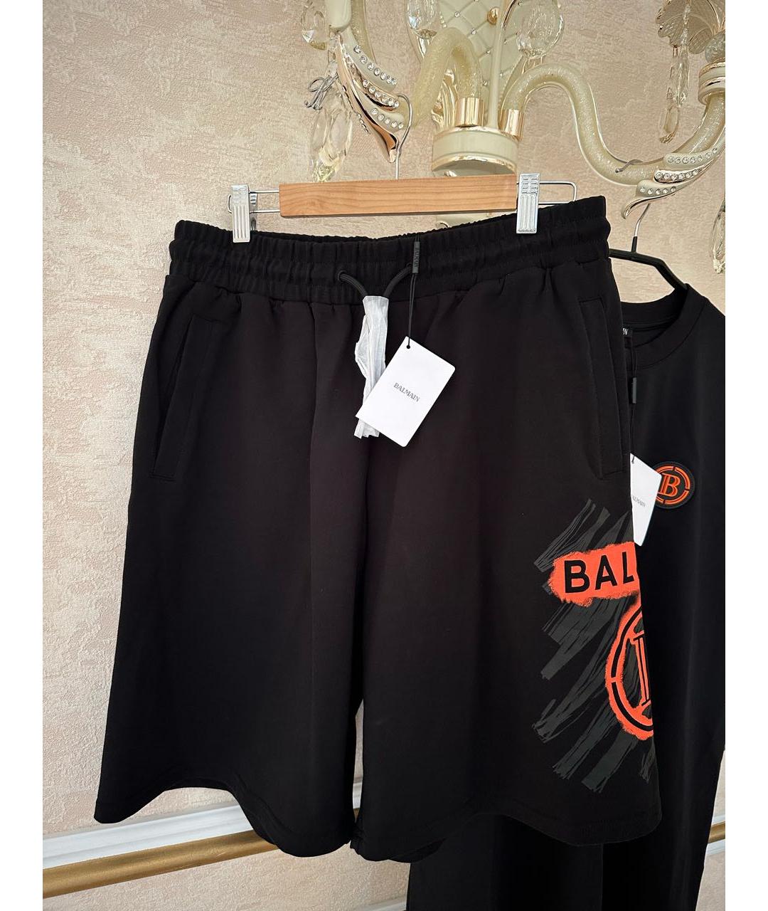 BALMAIN Черный повседневный костюм, фото 2