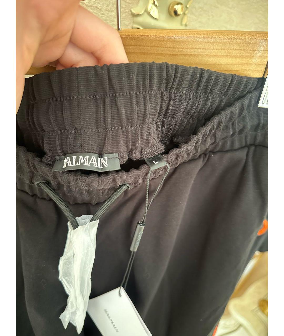 BALMAIN Черный повседневный костюм, фото 7