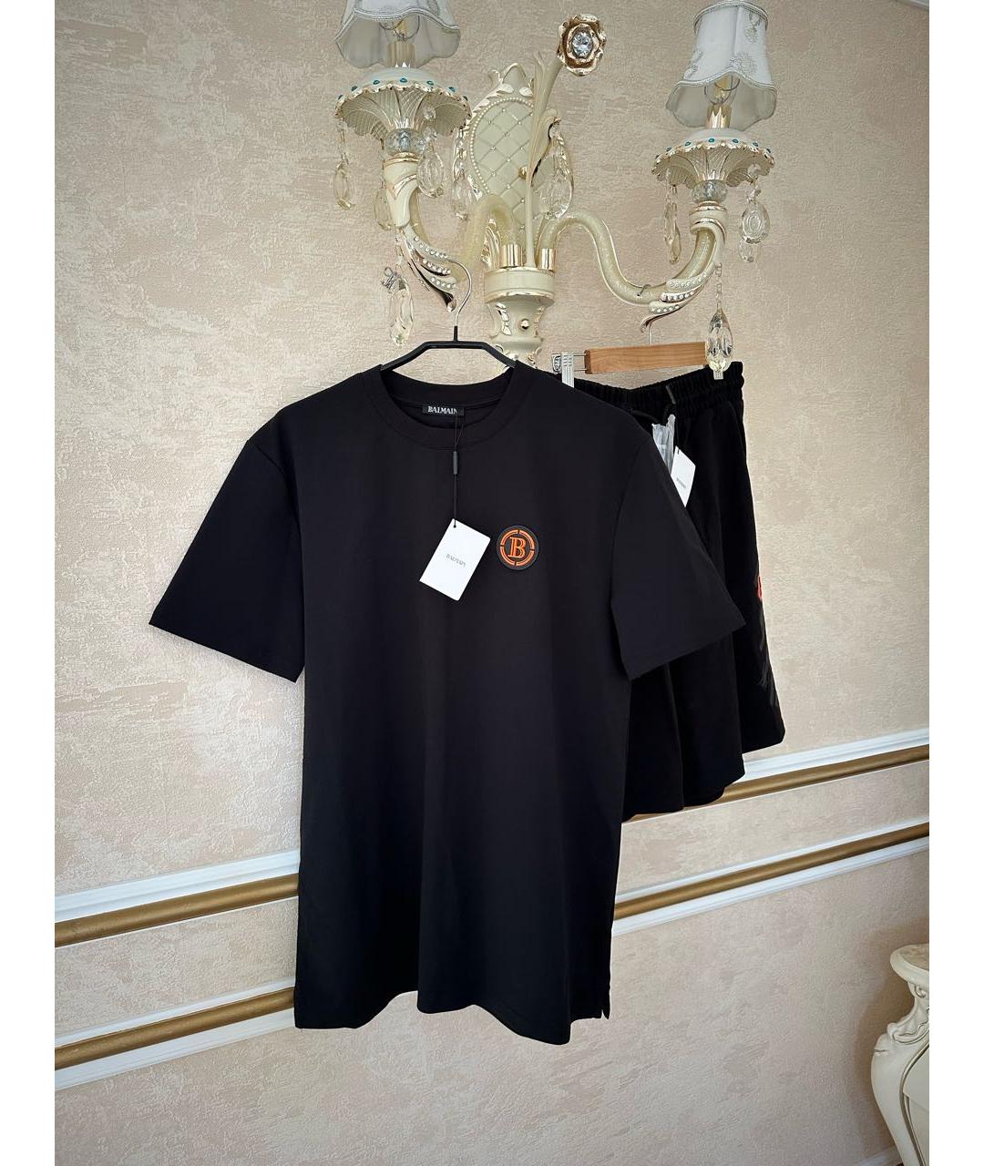 BALMAIN Черный повседневный костюм, фото 3