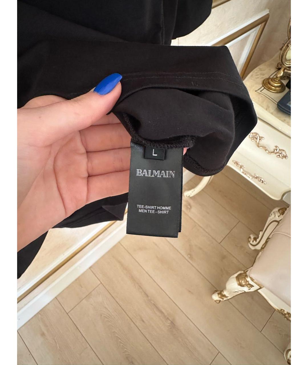 BALMAIN Черный повседневный костюм, фото 5