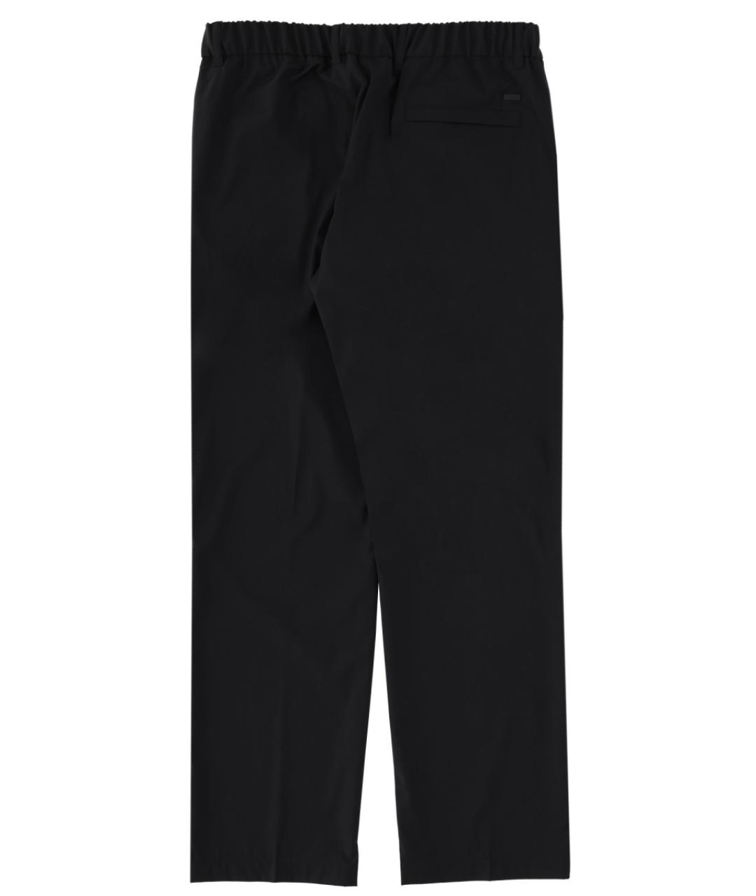 HERNO Черные шерстяные повседневные брюки, фото 2