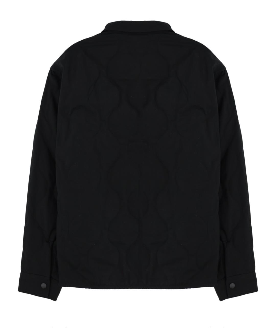 HUGO Черная хлопковая куртка, фото 2