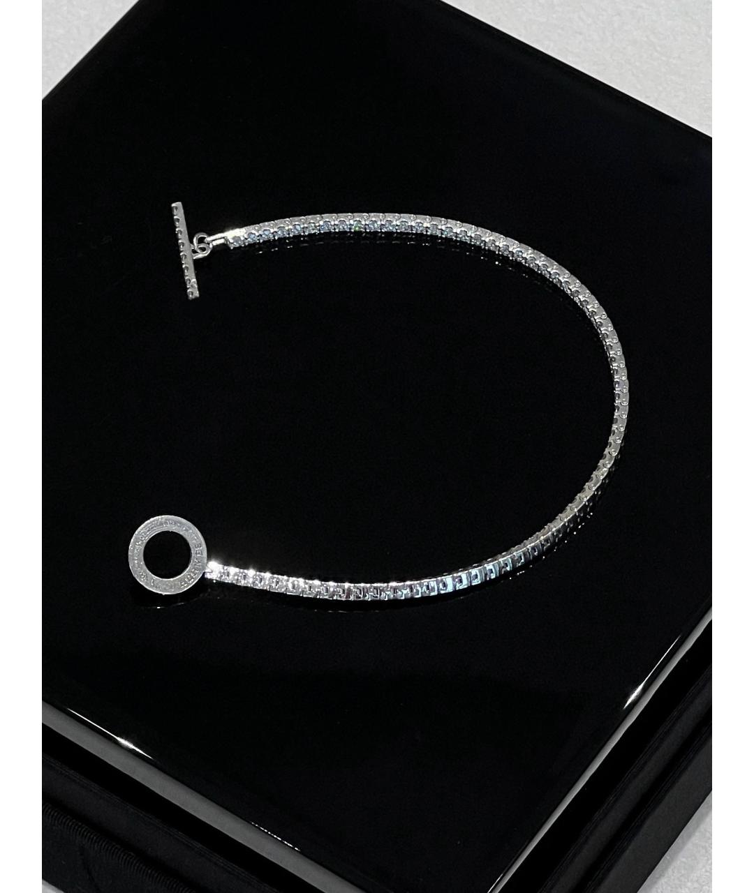 HERMES Серебрянный браслет из белого золота, фото 2