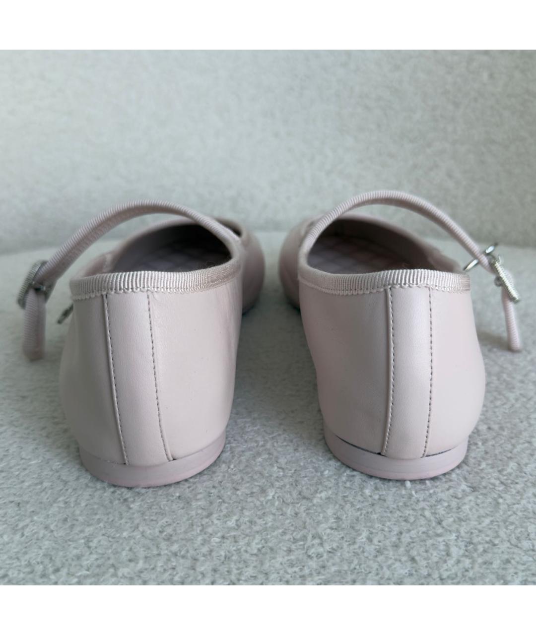 CHANEL Розовые кожаные балетки, фото 4