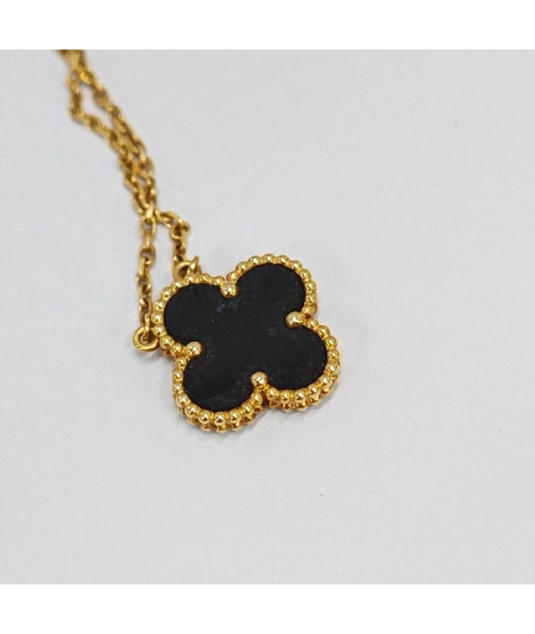 VAN CLEEF & ARPELS Черная подвеска, фото 7