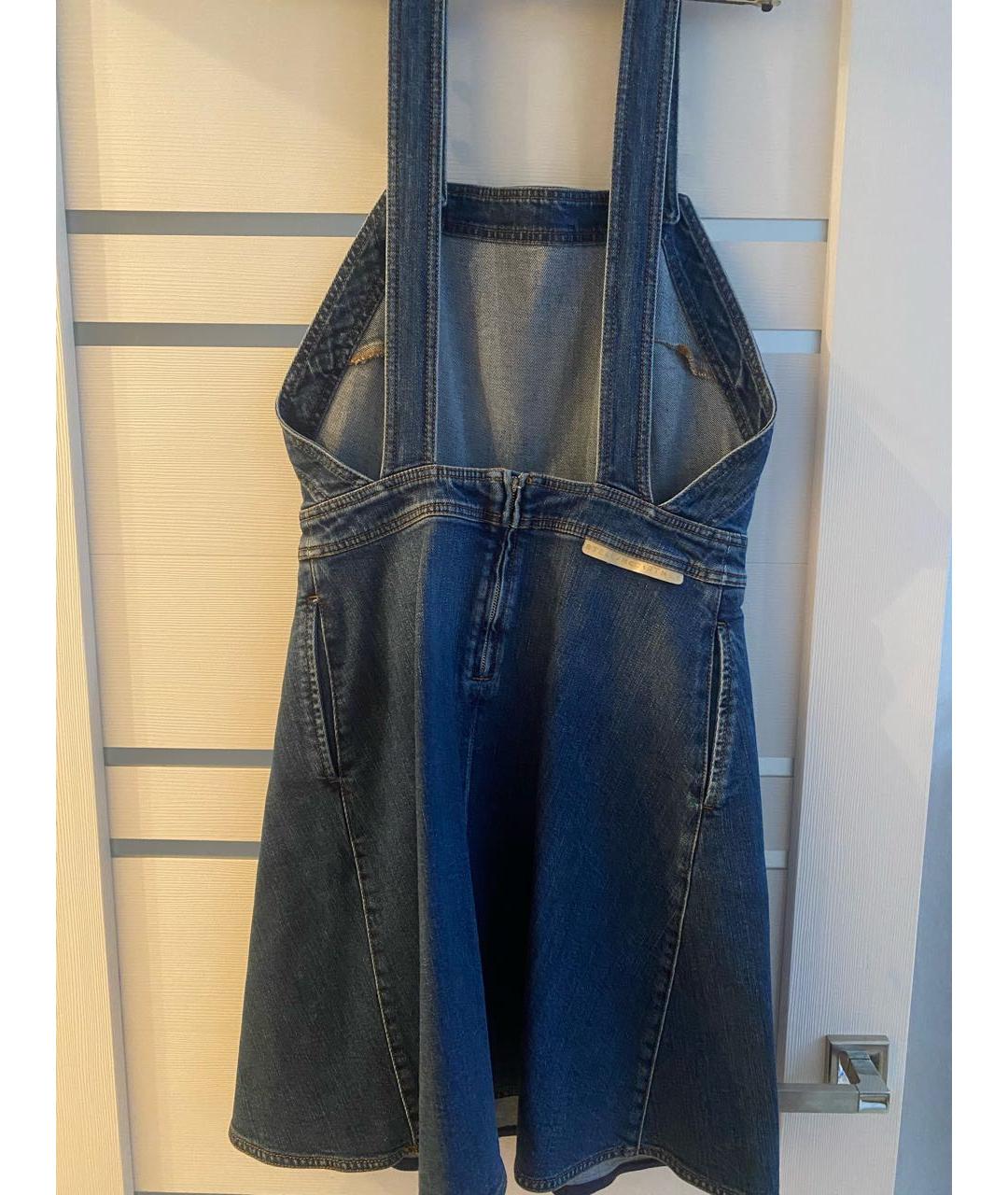 STELLA MCCARTNEY Синий деним комбинезон, фото 2