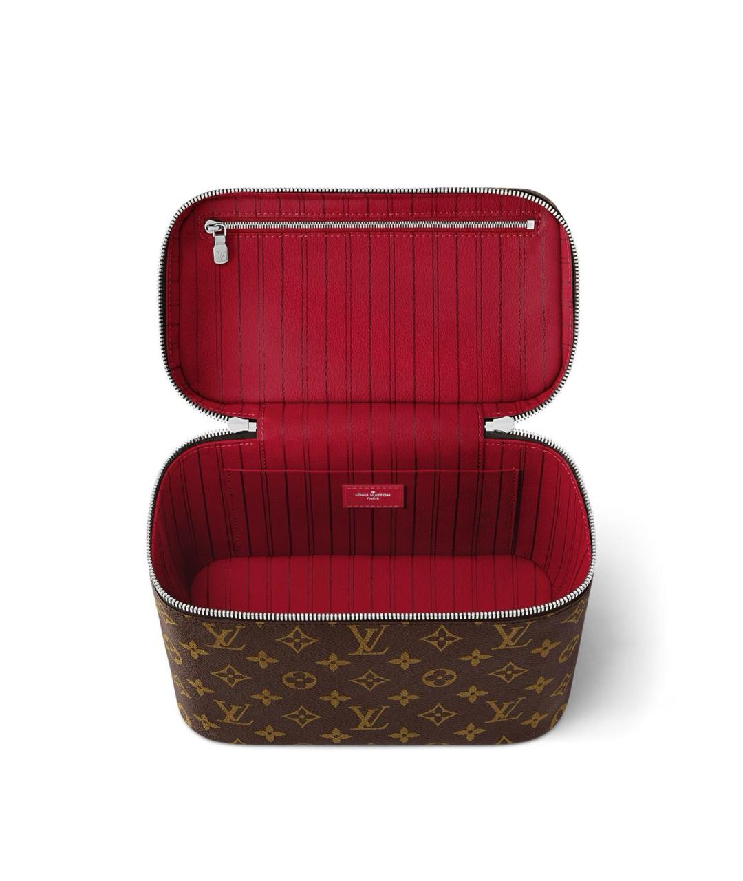 LOUIS VUITTON Коричневая косметичка, фото 2