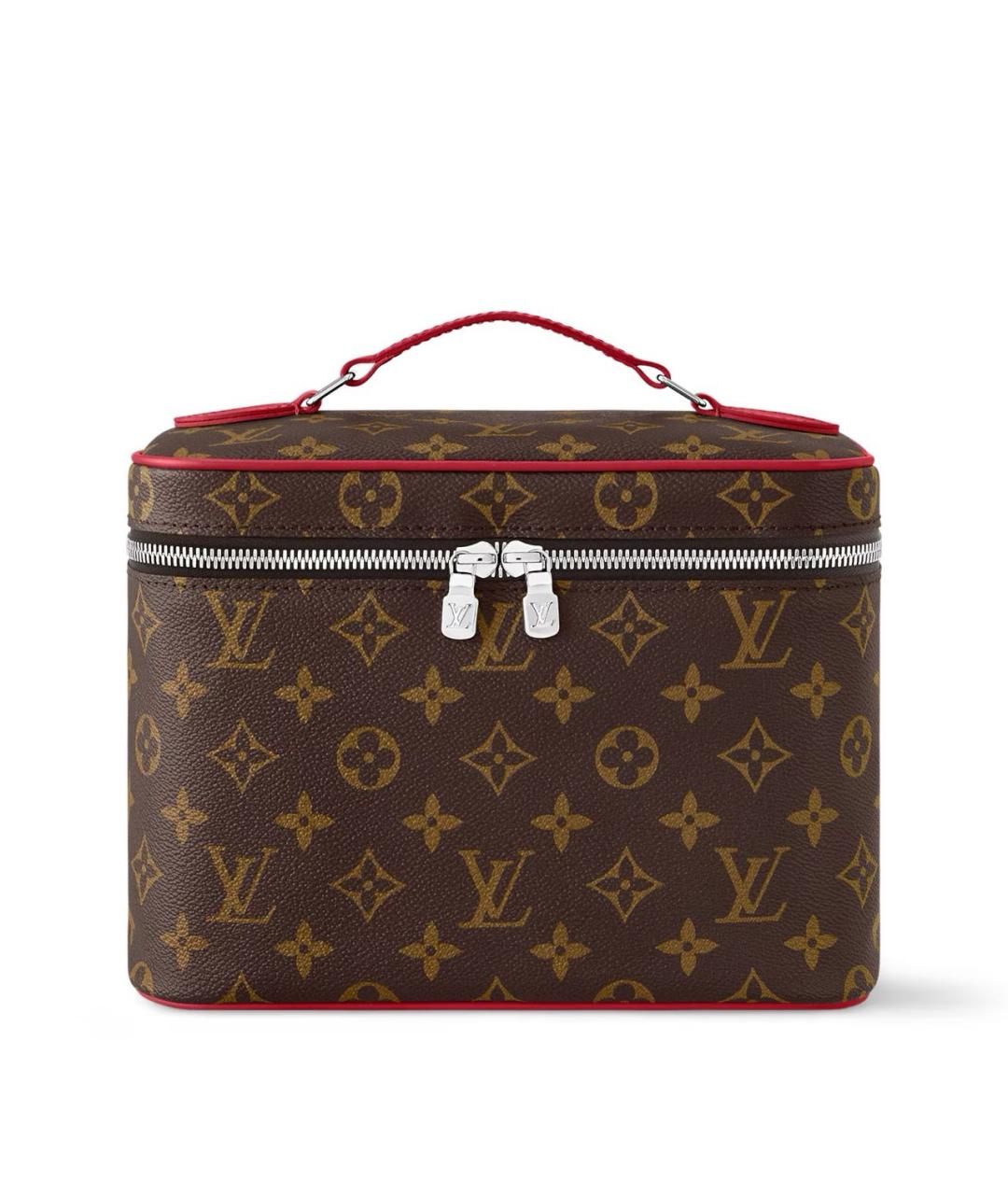 LOUIS VUITTON Коричневая косметичка, фото 1