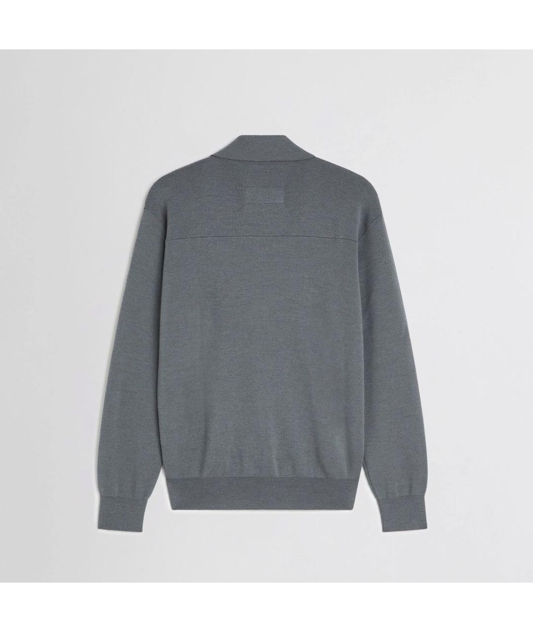 PHOEBE PHILO Серый шерстяной джемпер / свитер, фото 2