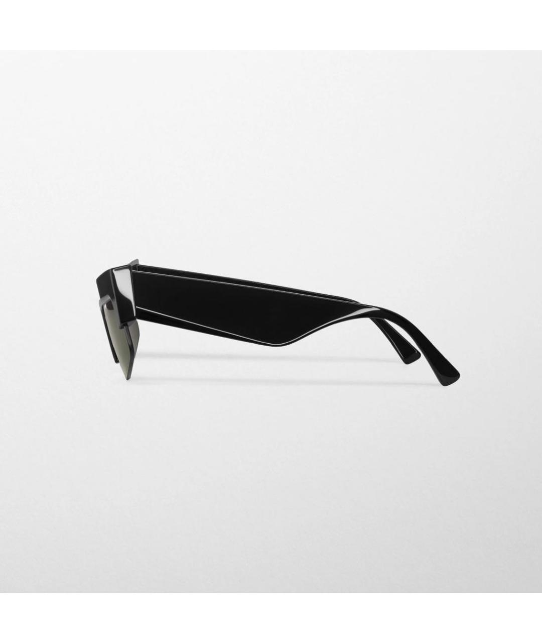 PHOEBE PHILO Черные солнцезащитные очки, фото 2