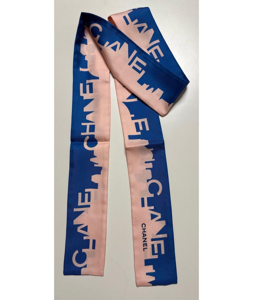 CHANEL Мульти шелковый платок, фото 7