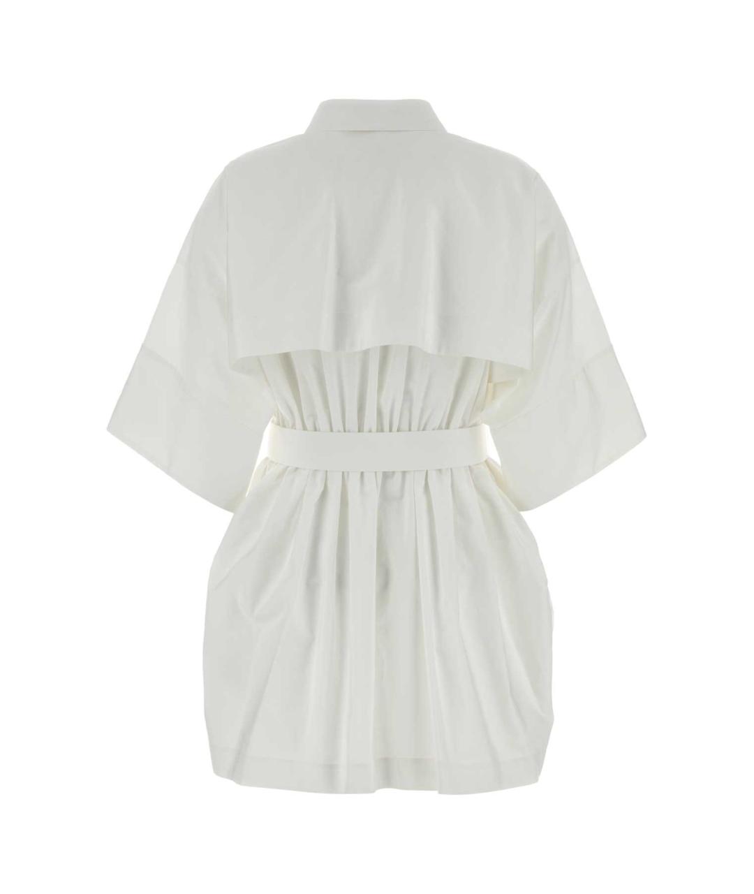 GIVENCHY Белое хлопковое повседневное платье, фото 2