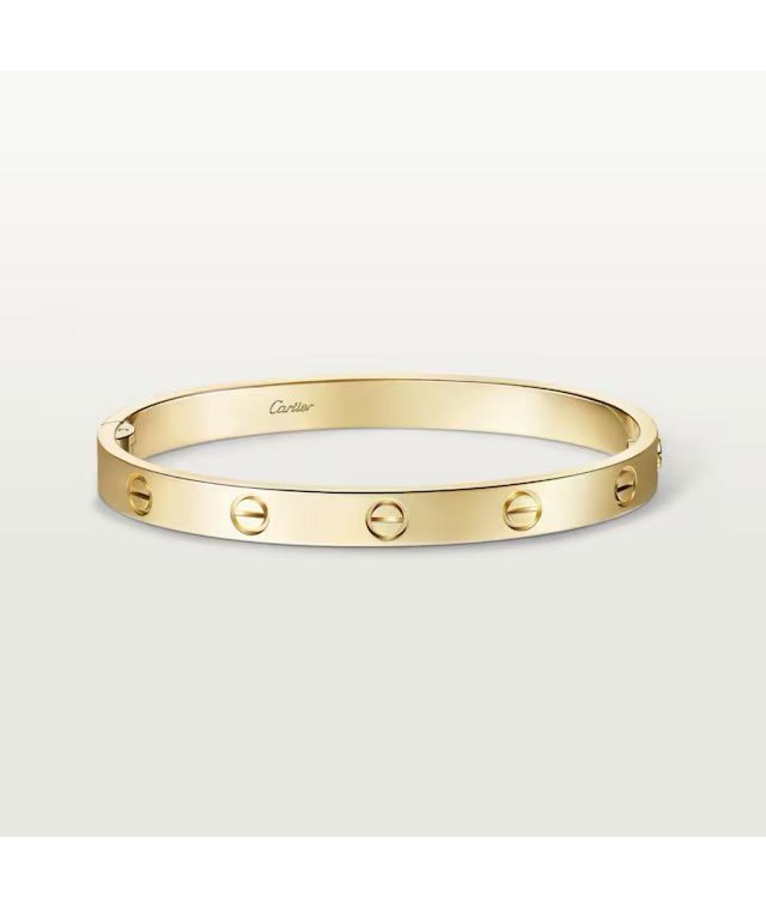 CARTIER Золотой браслет из желтого золота, фото 5