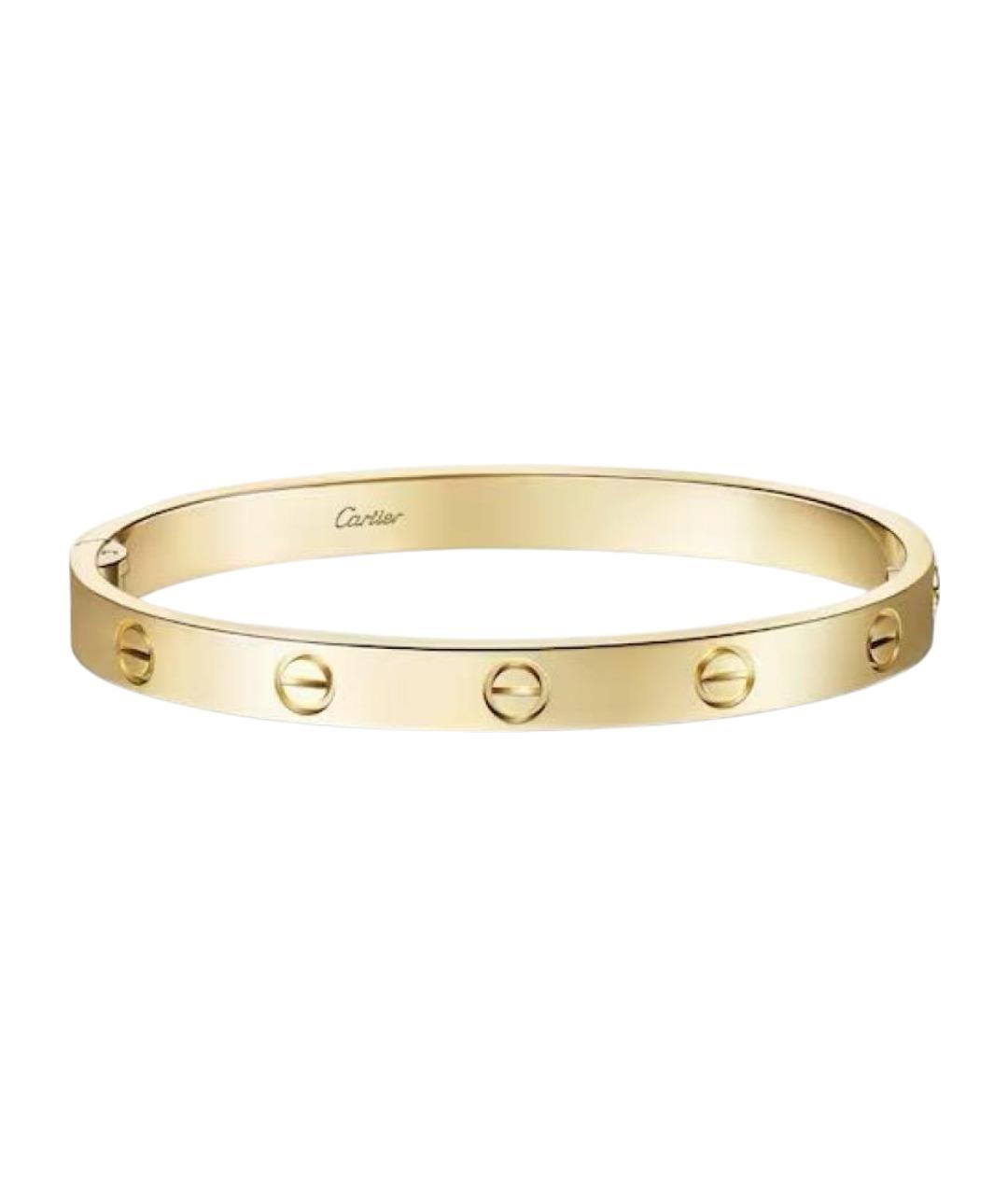 CARTIER Золотой браслет из желтого золота, фото 1