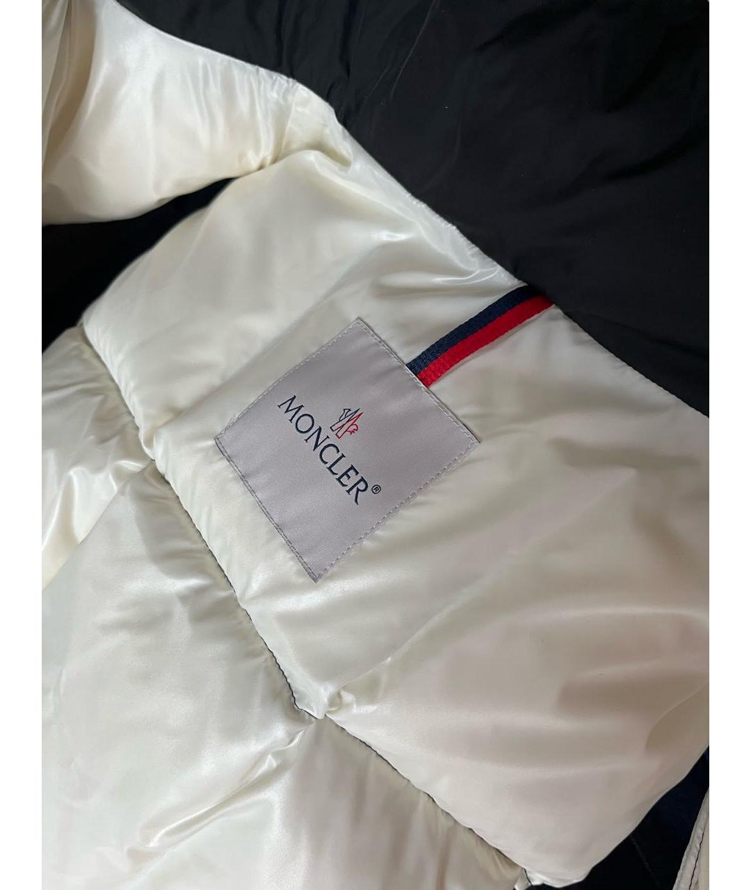 MONCLER Черный жилет, фото 7