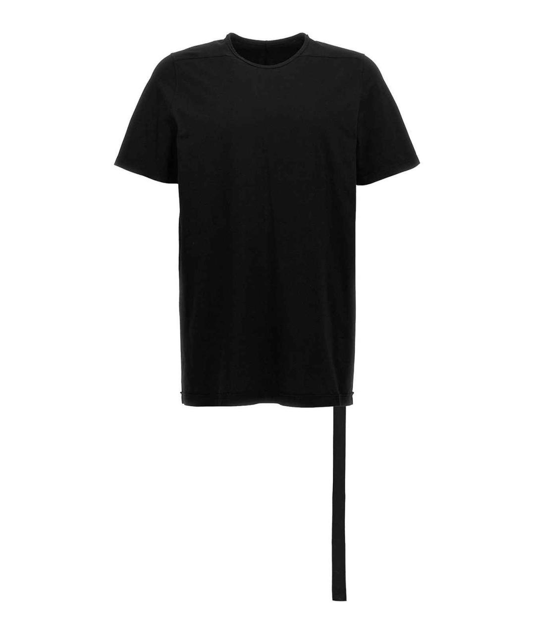 RICK OWENS DRKSHDW Черная хлопковая футболка, фото 1