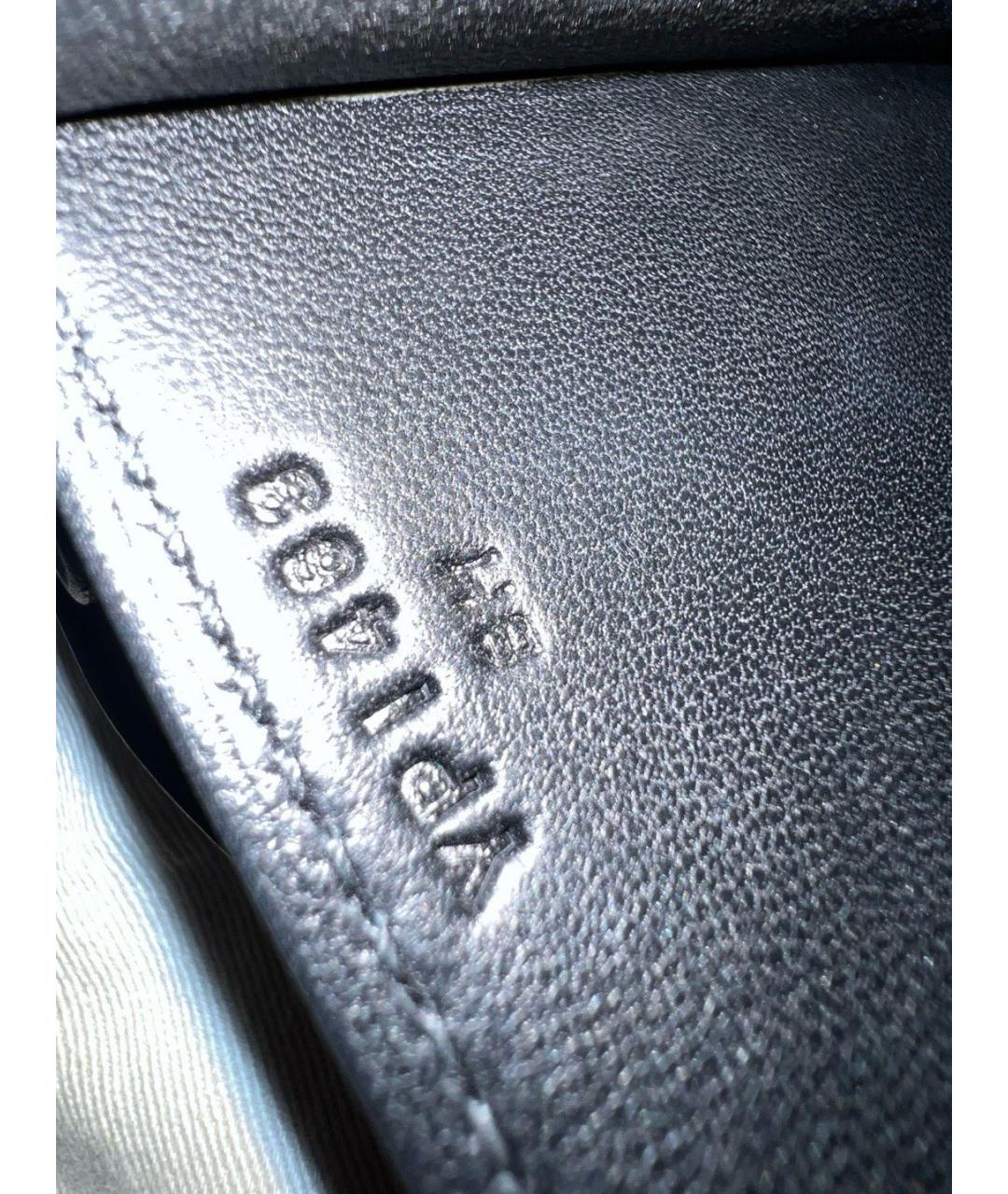 HERMES Черная кожаная сумка через плечо, фото 7