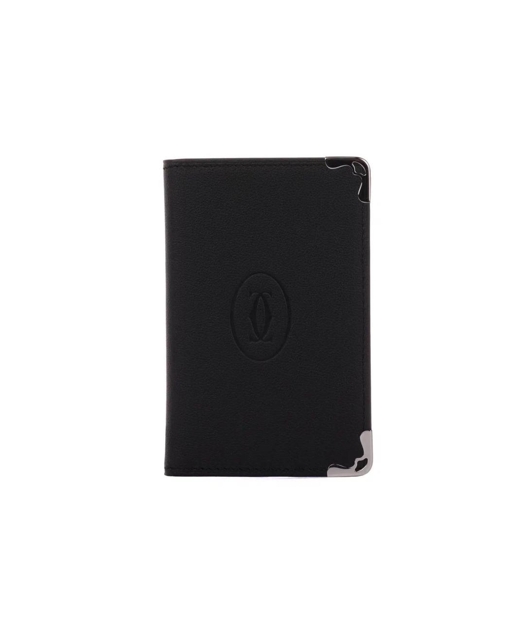 CARTIER Черный кожаный кардхолдер, фото 8