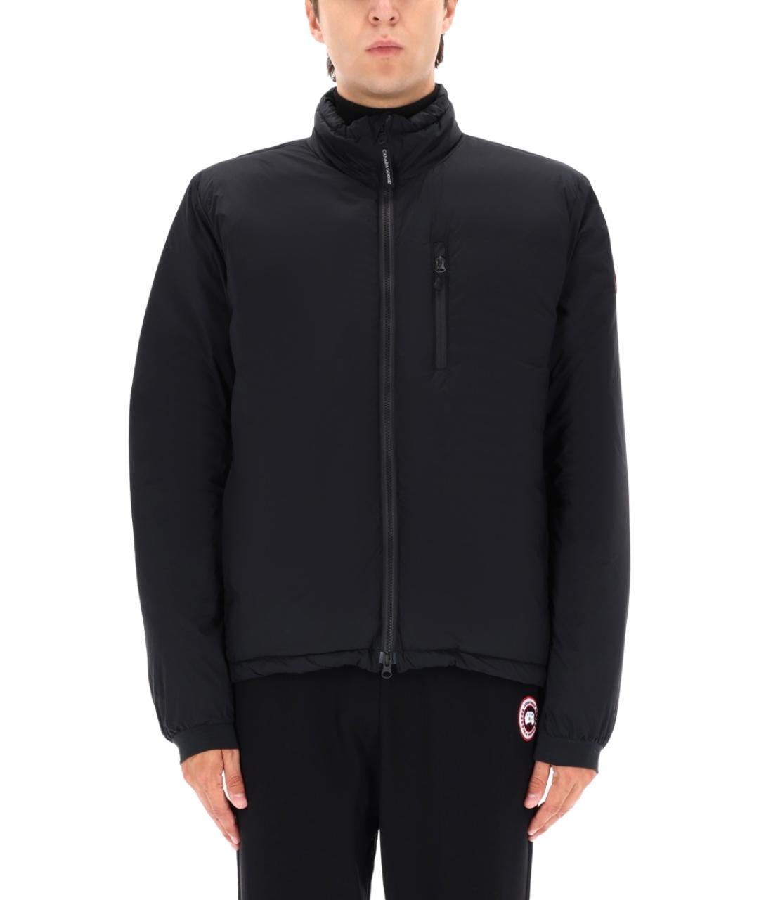 CANADA GOOSE Черная полиэстеровая куртка, фото 5