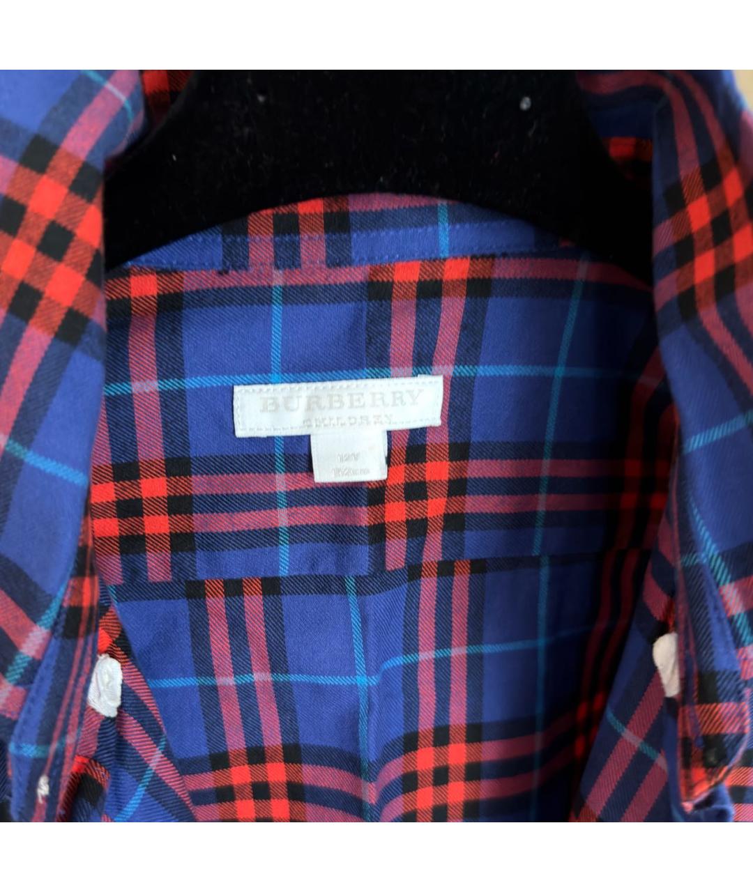 BURBERRY Хлопковая детская рубашка, фото 2