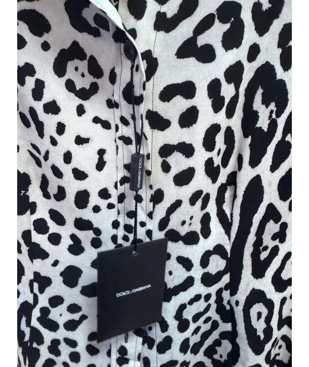 DOLCE&GABBANA Мульти шелковая рубашка, фото 6