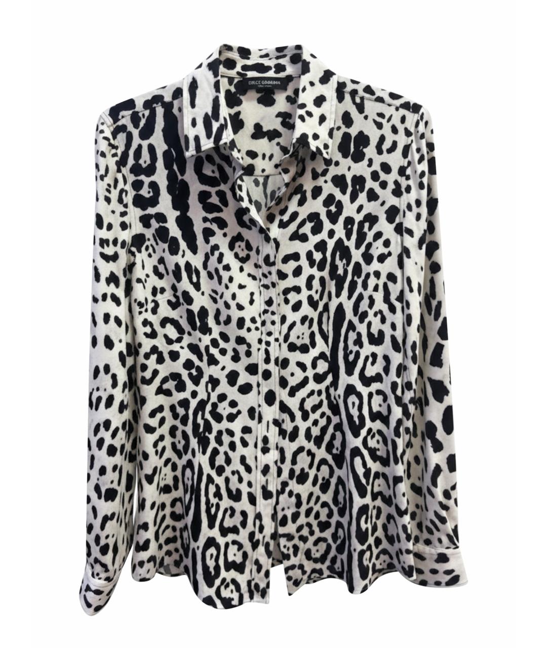 DOLCE&GABBANA Мульти шелковая рубашка, фото 1