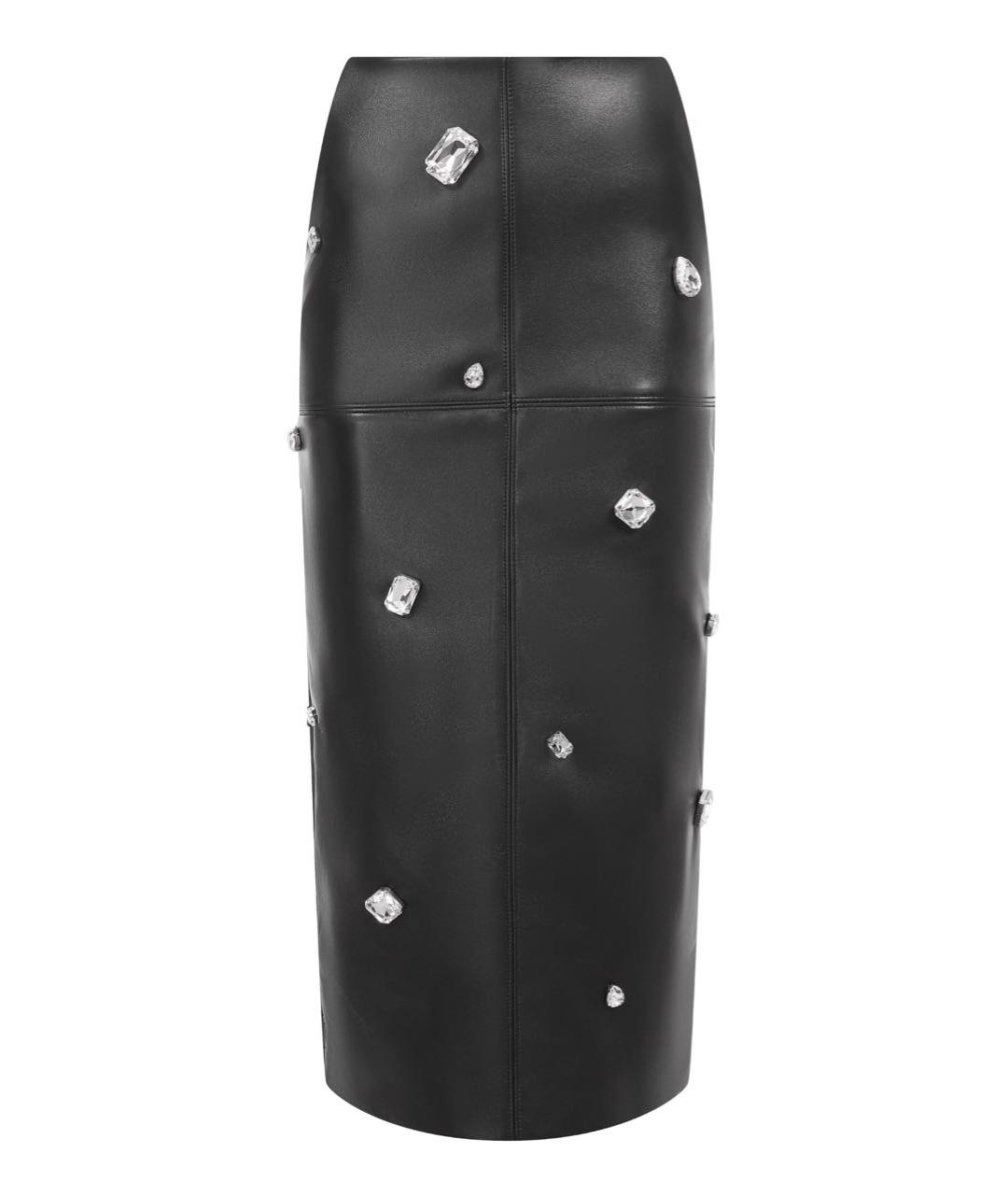 DOLCE&GABBANA Черная кожаная рубашка, фото 4