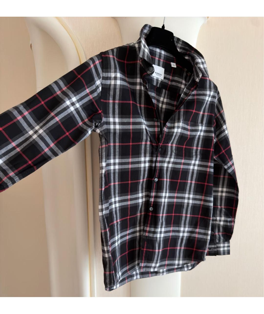 BURBERRY Хлопковая детская рубашка, фото 4