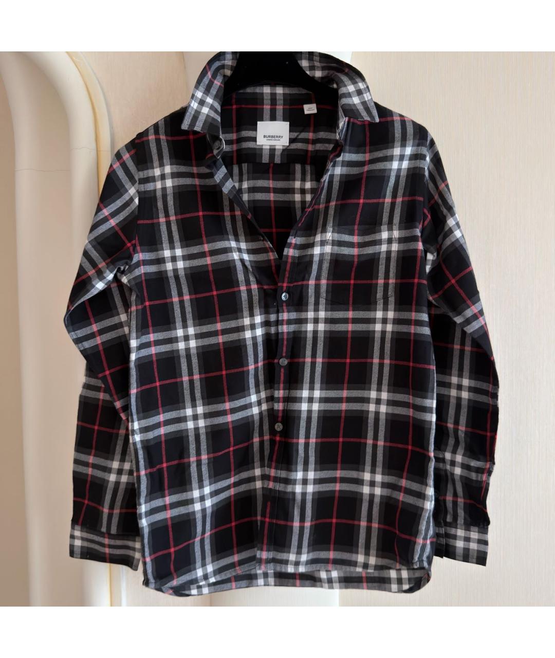 BURBERRY Хлопковая детская рубашка, фото 5